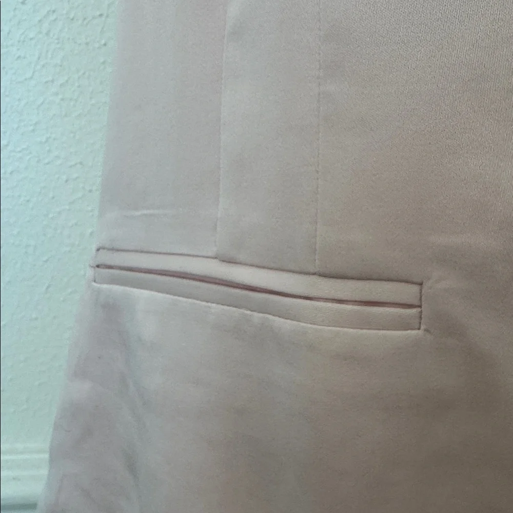 Ann Taylor NWT Light Pink Button-Down High Neck Vest Plus Size - Picture 3 of 5